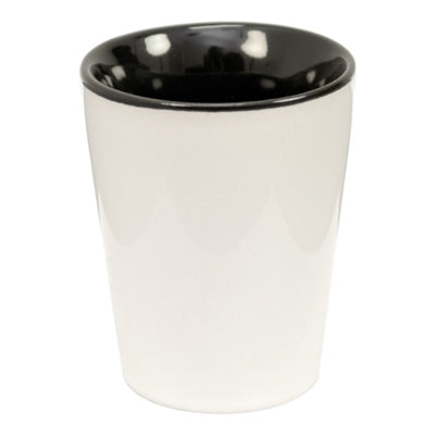 1.5 oz Ceramic Shot Glass - Black - Orca