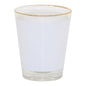 1.5 oz Shot Glass With Gold Rim