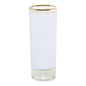 2 oz Glass Shooter w/Gold Rim