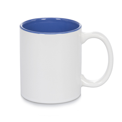 11 oz Two Tone Colored Mug - Cambridge Blue - Orca