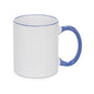 11 oz Rim & Handle Colored Mug - Cambridge Blue - ORCA