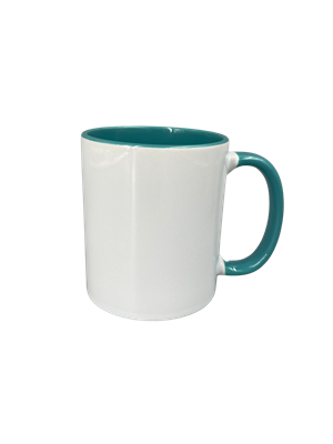 11 oz. Ceramic Mug - Inner/Handle - Cobalt Blue - Orca