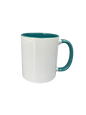 11 oz. Ceramic Mug - Inner/Handle - Cobalt Blue - Orca