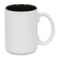 15 oz Two Tone Colored Mug - Black - Orca