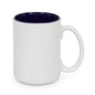 15 oz Two Tone Colored Mug - Navy - Orca