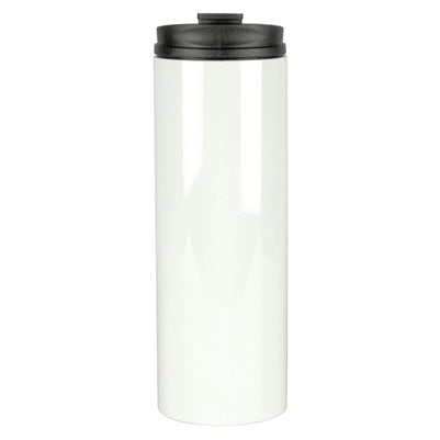 16 oz Stainless Steel Tall Tube Thermal Tumbler - White - Orca
