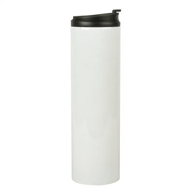 20 oz Stainless Steel Tall Tube Thermal Tumbler - White - Orca