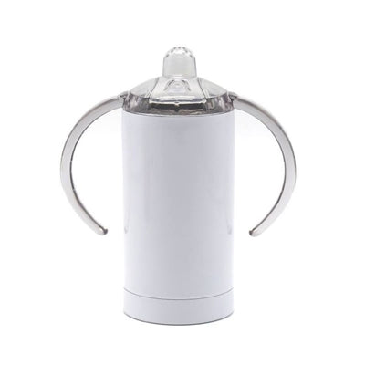 Sublimation Stainless Steel Sippy Cup - 13oz - White