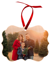 Unisub Natural Wood Ornament - Benelux 1 Sided