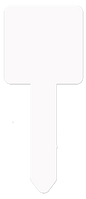 Unisub Aluminum Garden Stake - Square 2.75" x 6.9"