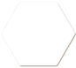 Unisub Coaster - HDF Hexagon with Cork Back 3.97"x3.46"