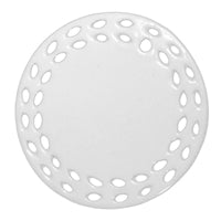 Ceramic Ornament - 3" Wreath
