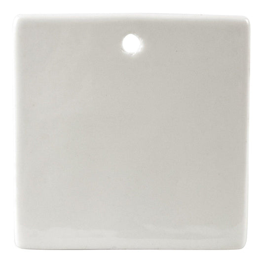 Ceramic Ornament - 3" Square 100 pcs/pack