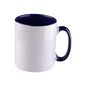 11 oz. Ceramic Mug - Inner/Handle - Navy Blue - Orca